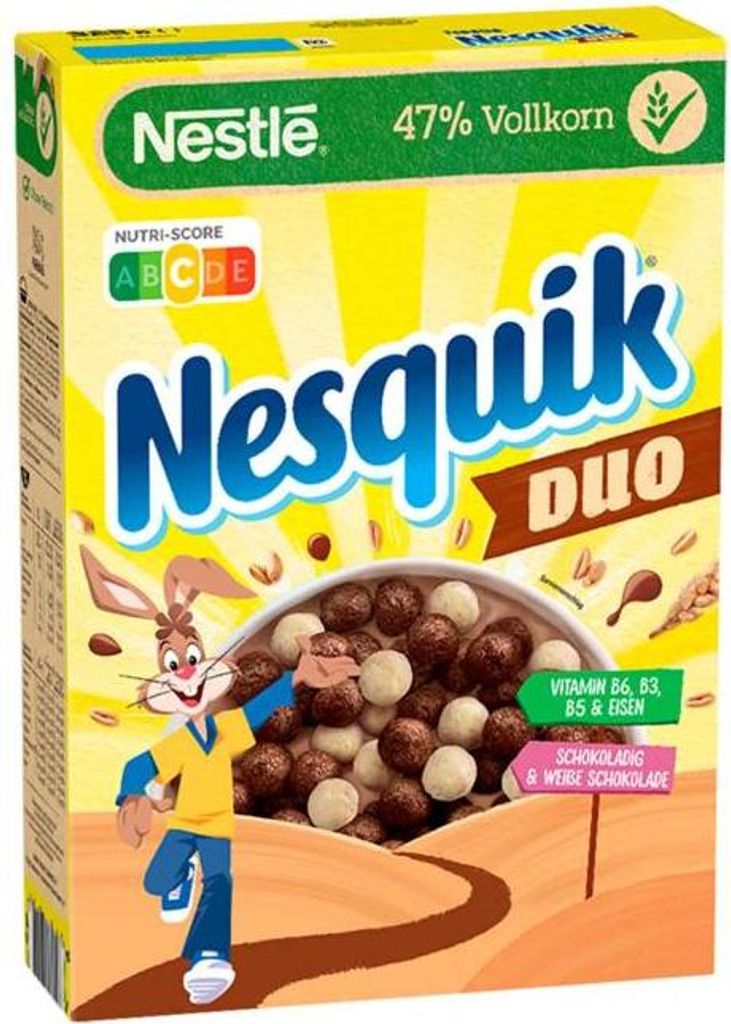 Nestl. Nesquik Cerealien Duo 325g Produktbild 
