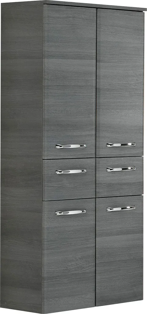 Gagnez de la Place avec le Meuble Compact Abelica II Graphite 141x60 cm