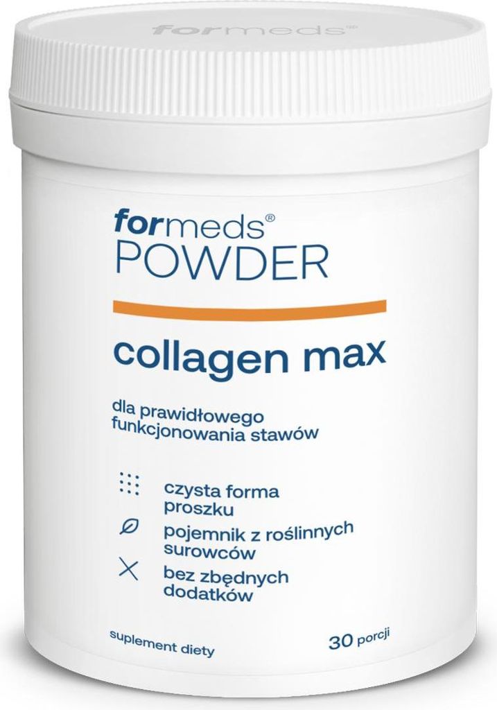 ForMeds Powder Collagen MAX Kollagen, Vitamine C, D und K und Hyaluronsäure