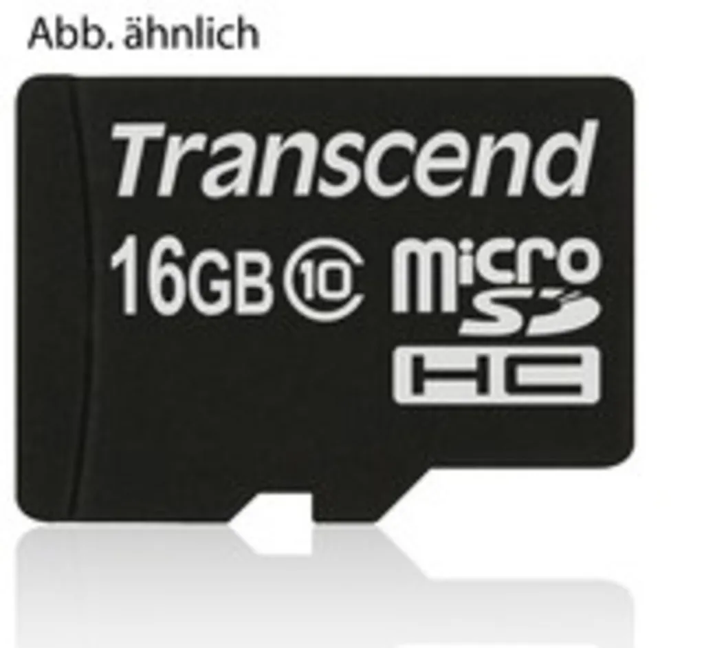 Carte Mémoire MicroSDHC Transcend 16Go Haute Performance Classe 10 UHS-I