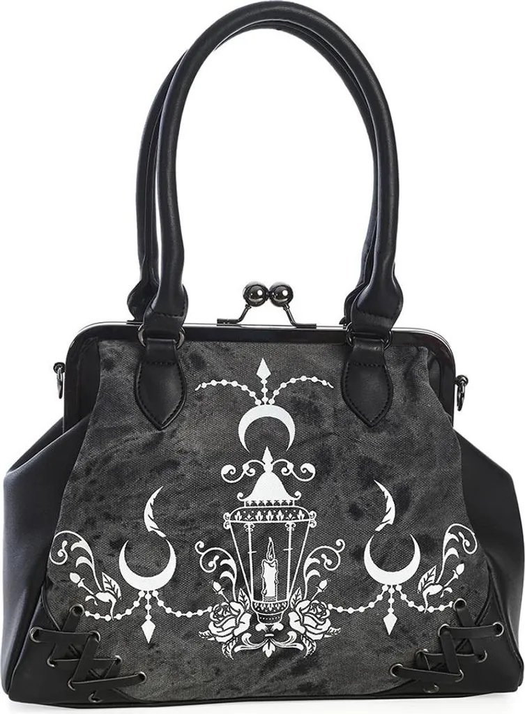Sac à main Candlelight Banned Gothic - Style Aristocrate Noir
