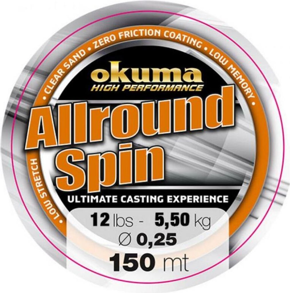 Okuma Allround Spin - 150 m - 0,18 mm