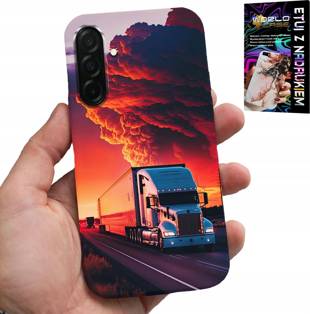 Fall Für Samsung Galaxy A56 5G - Tir Truck Fall + Gehärtetes Glas