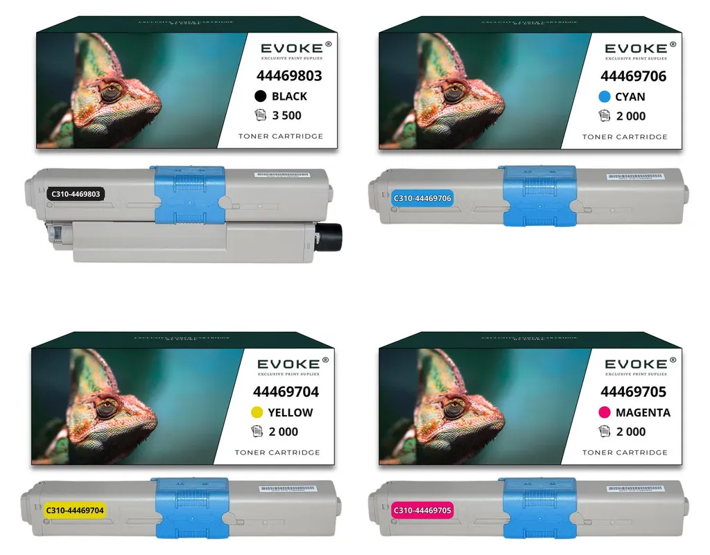 Kit toner pour OKI MC361 MC562 impression couleur de bureau