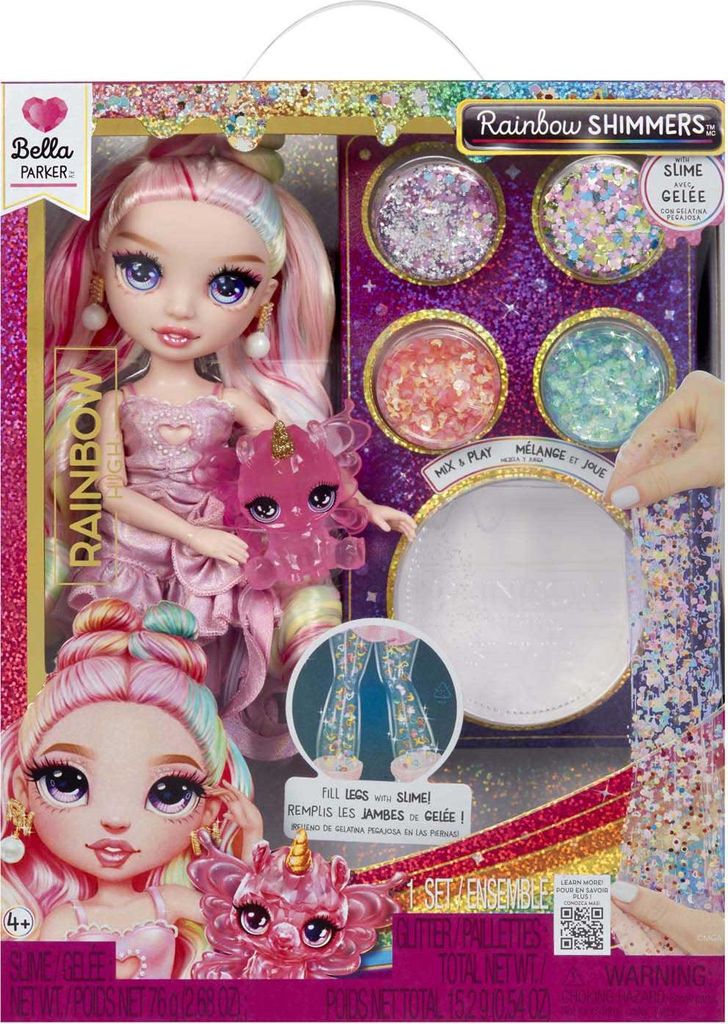 Rainbow High Rainbow Shimmers with Slime Fashion Doll - Zdjęcie produktu 