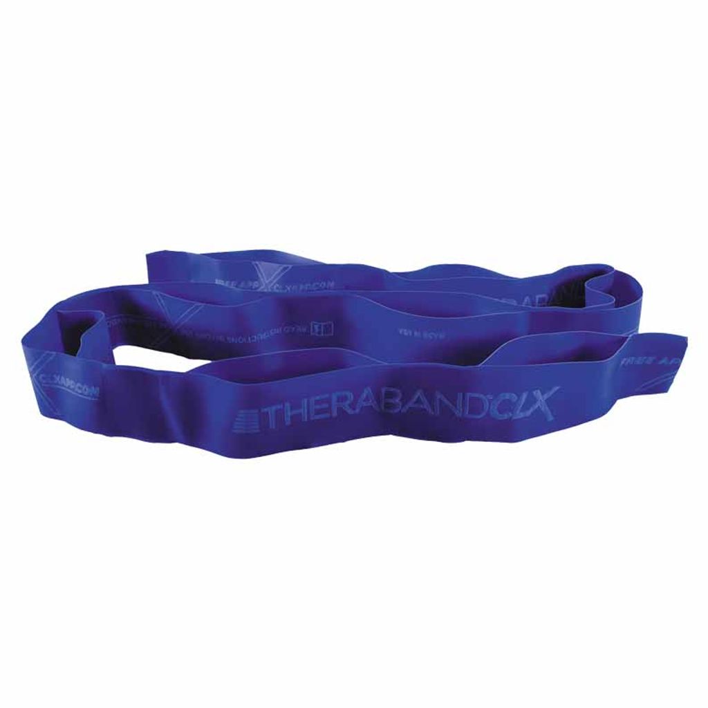 Theraband Clx 11 Loops Extra Strong Blue 2.6 Kg Produktbild 