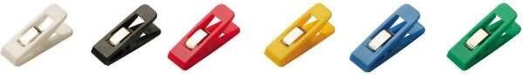 Briefklemmer Multi Clip Taifun 15x50mm VE=100 Stück Grundfarben sortiert