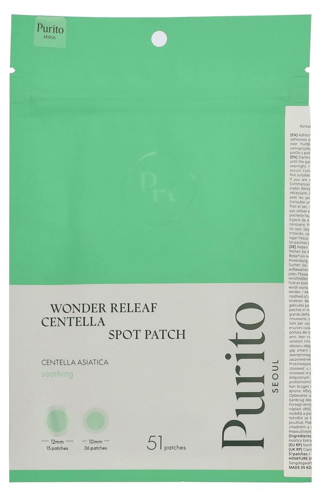 Purito Seoul Wonder Releaf Centella Spot Patch Produktbild 