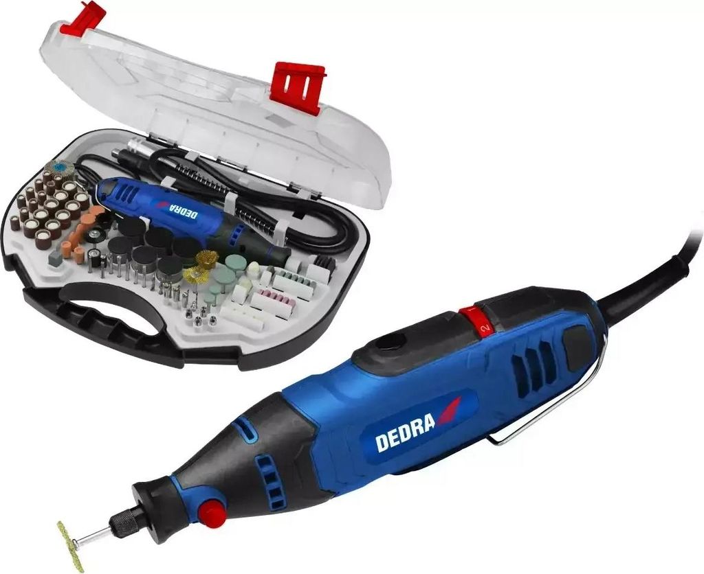 Miniszlifierka 135W - Zestaw Z 215 Akcesoriami I Walizką Zdjęcie produktu 