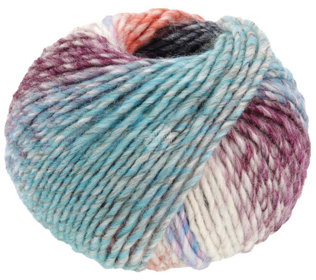 Lana Grossa - Colors For You 0145 hellgrau dunkelgrau Produktbild 