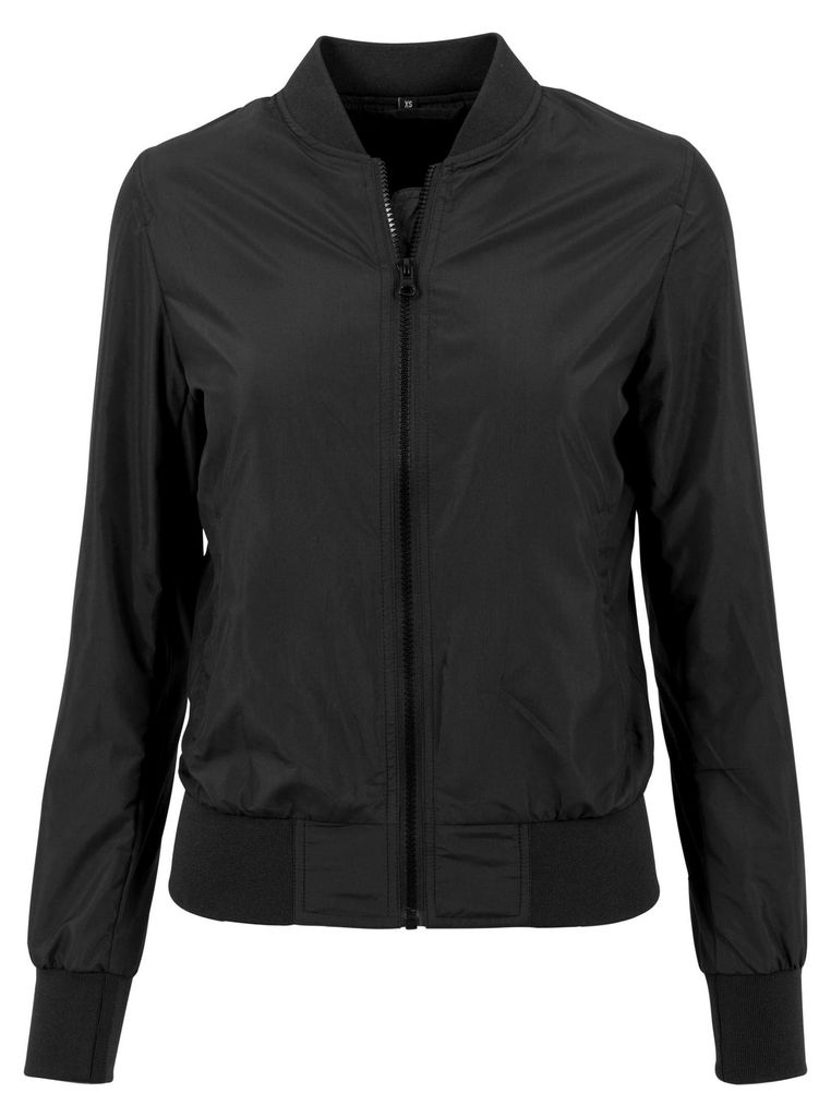 Build Your Brand - Bomberjacke für Damen LT2492 (L) (Schwarz)