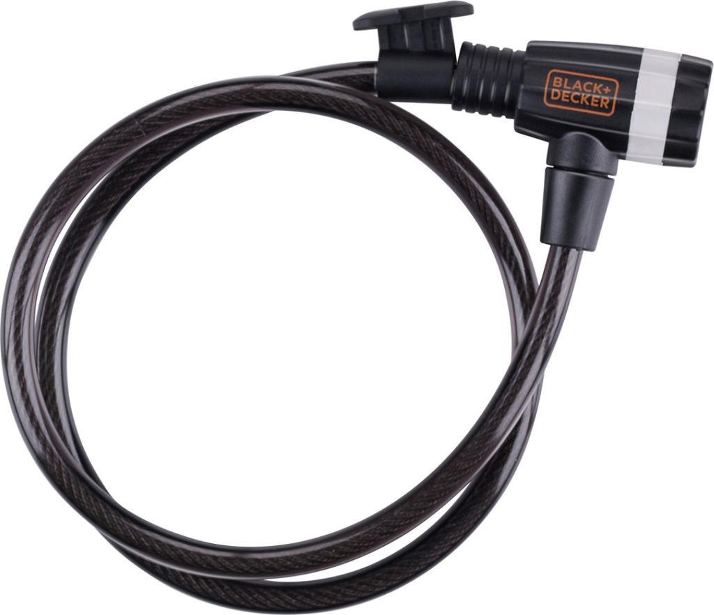 BLACK+DECKER Kabelschloss BXCHBL70001 Fahrradschloss - Produktbild 