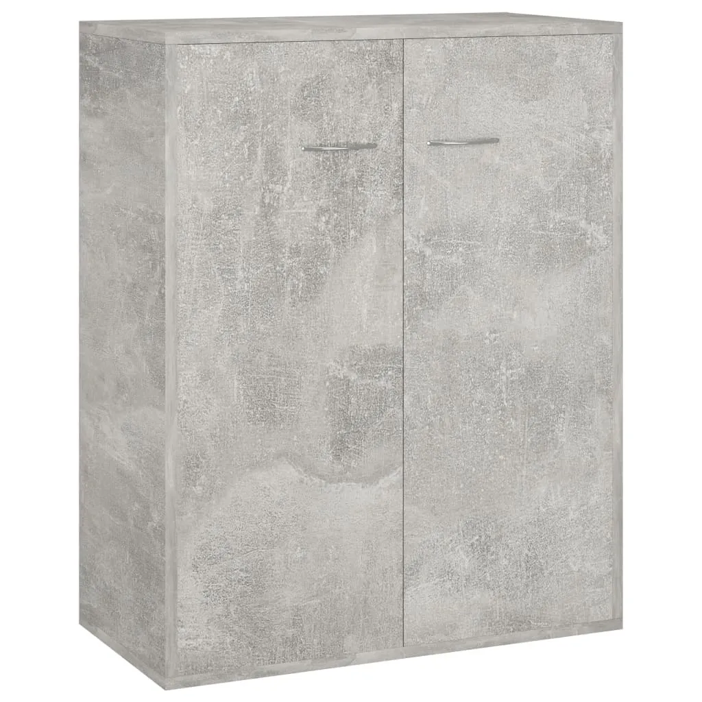 Vivi il Design con SYFAX™: Credenza 60x30x75 Grigio Cemento