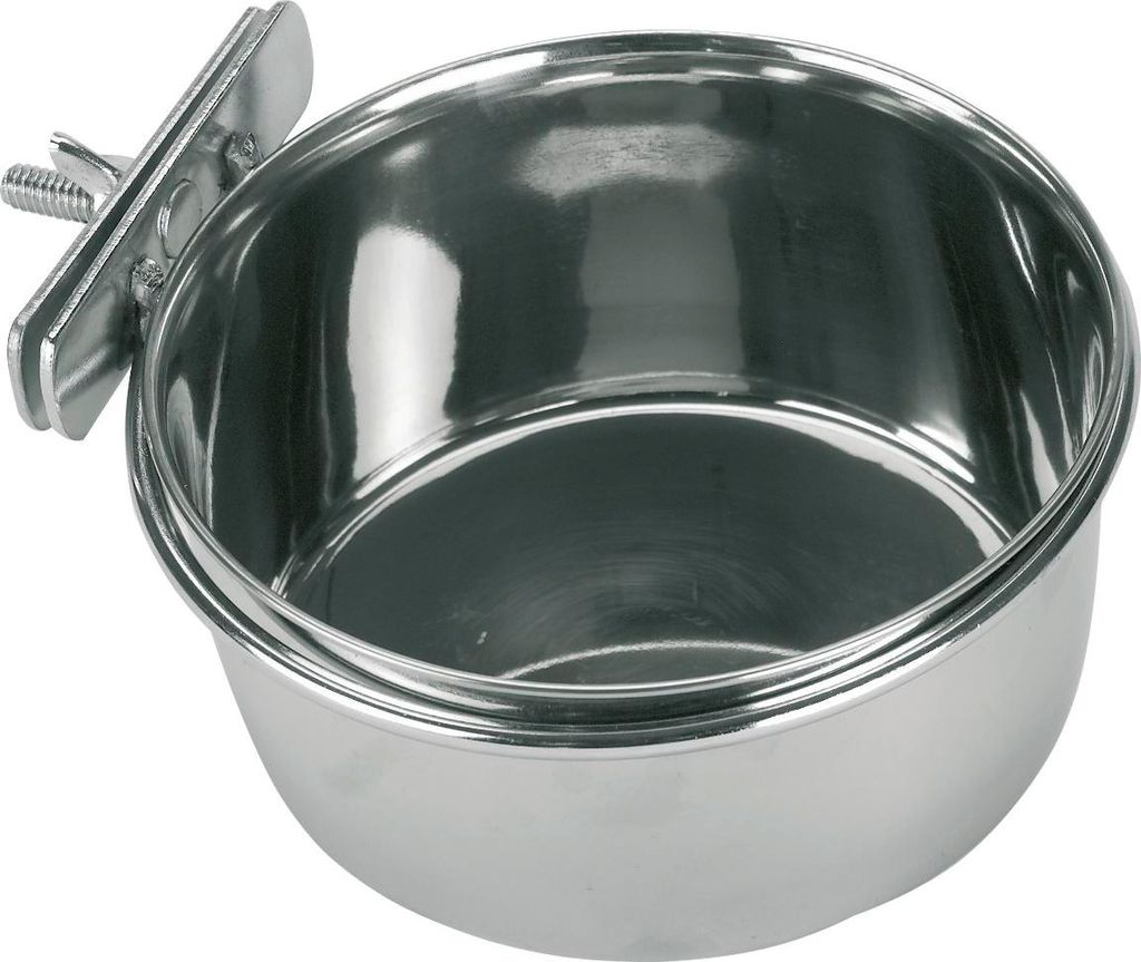 KERBL Edelstahlnapf Napf mit 300 ml Wanne Immagine del prodotto 