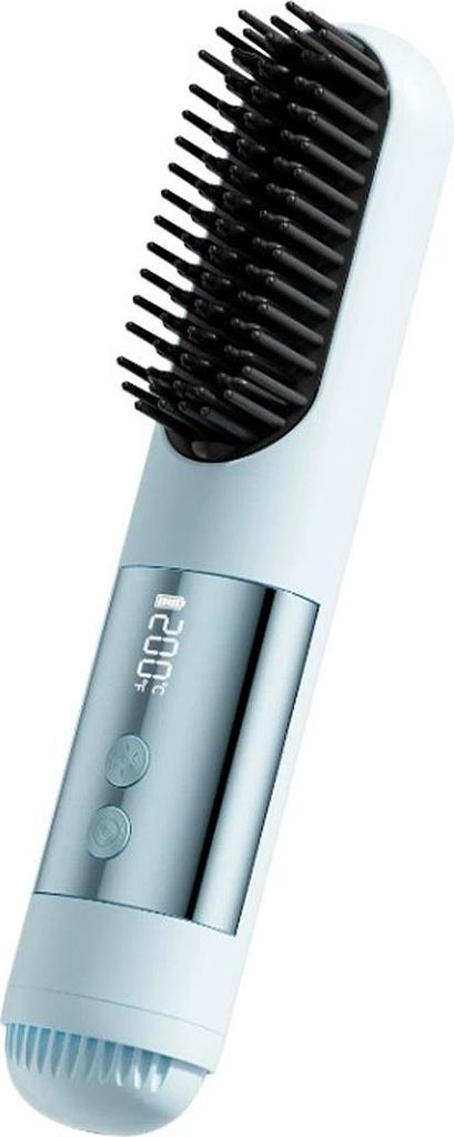 Haarglätterbürste für Damen, tragbarer Haarglätterkamm mit Produktbild 