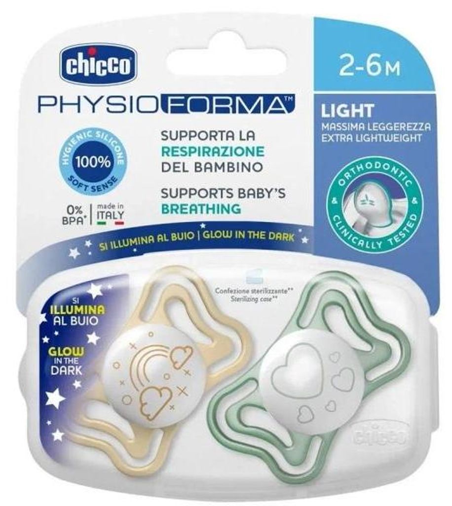 CHICCO Succhietto Physio Light succhietto notturno in Immagine del prodotto 