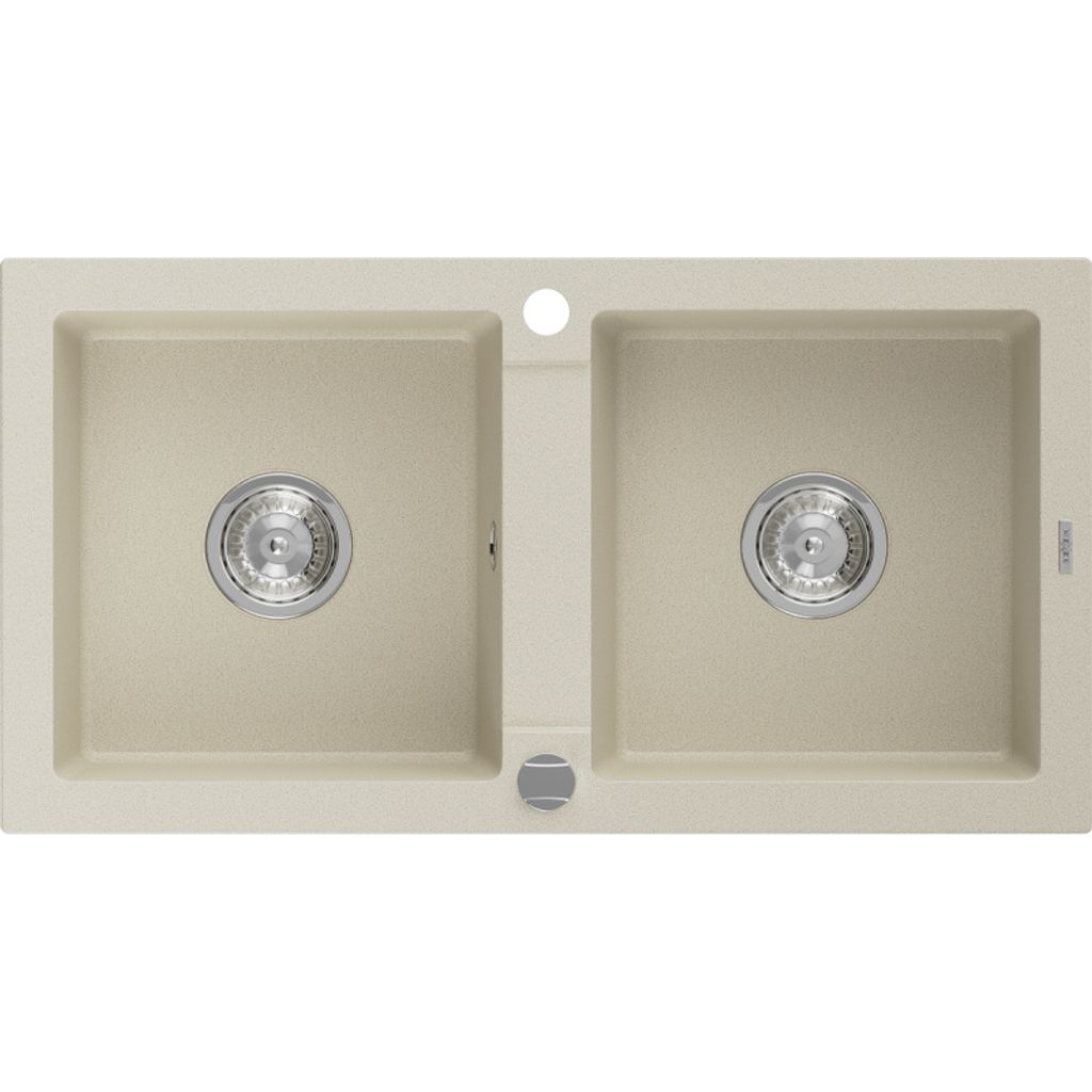Mexen Mario granitový dvojkomorový drez 820 x 436 mm, Obrázok produktu 