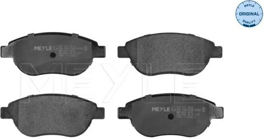 Plaquettes de frein avant pour utilitaire Partner et Fiat Doblo