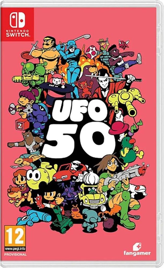 Fangamer UFO 50, Nintendo Switch, RP (Rating Pending)