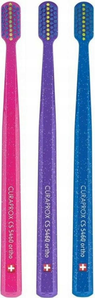 Curaprox Zahnbürste CS 5460 Ortho Ultra Soft 3 Stück Produktbild 