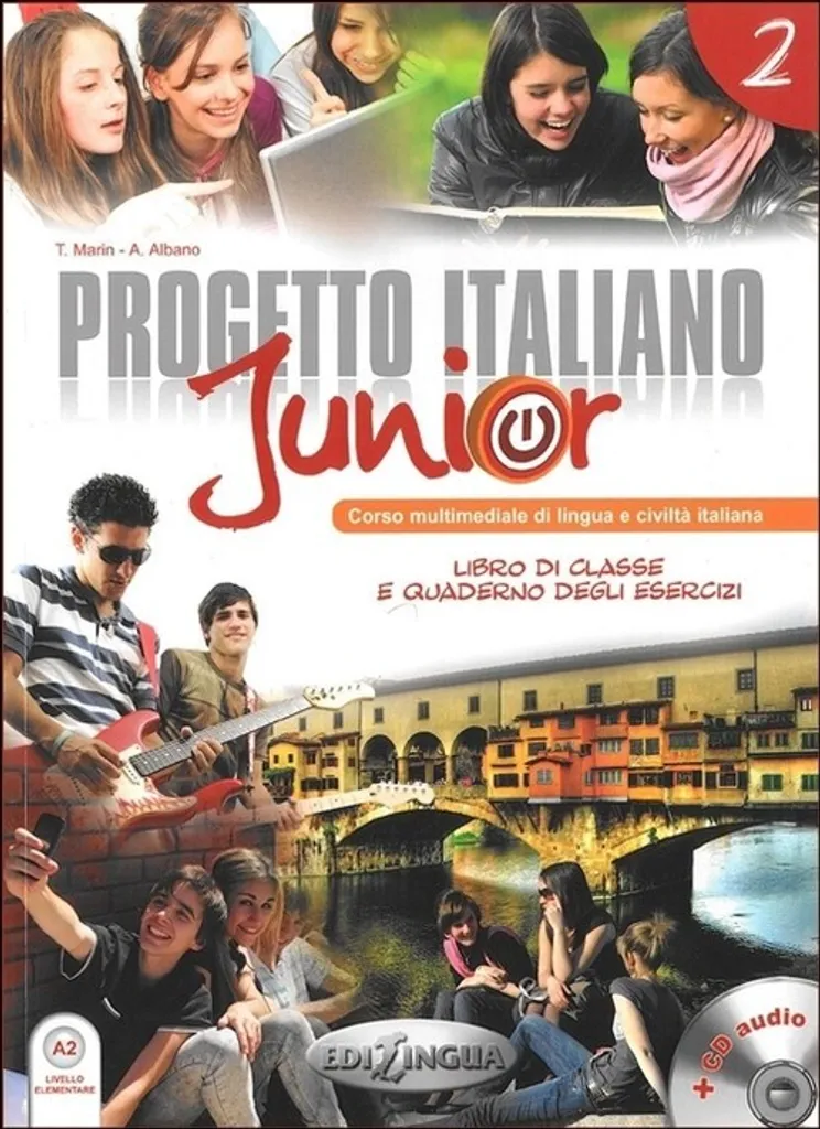 Progetto Italiano Junior 2 Cahier d'exercices + CD - Niveau A2