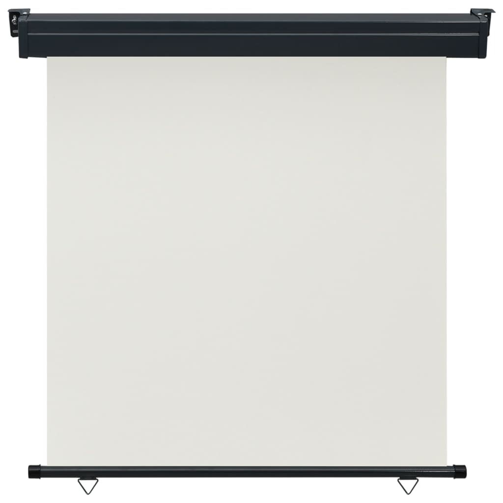 vidaXL Tenda laterale per balcone 165x250 cm crema Immagine del prodotto 