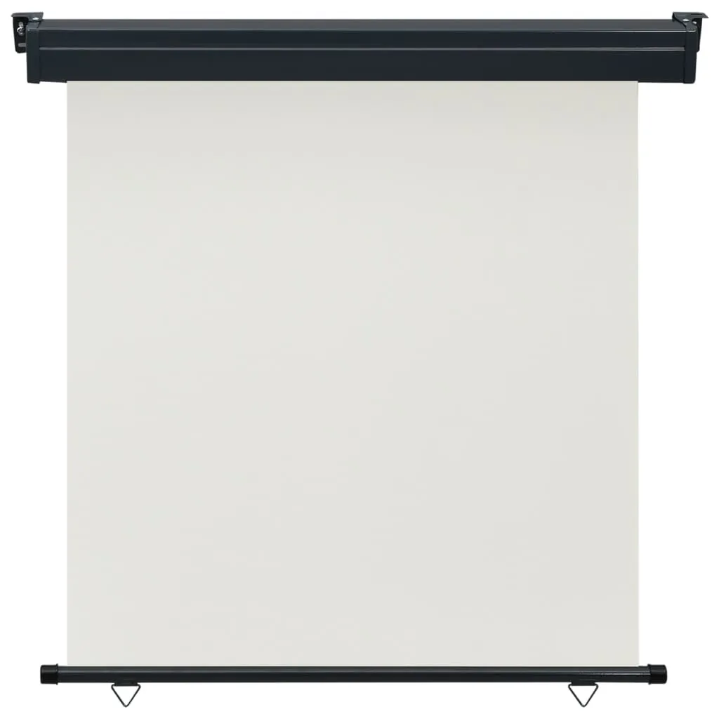 vidaXL Tenda laterale per balcone 165x250 cm crema