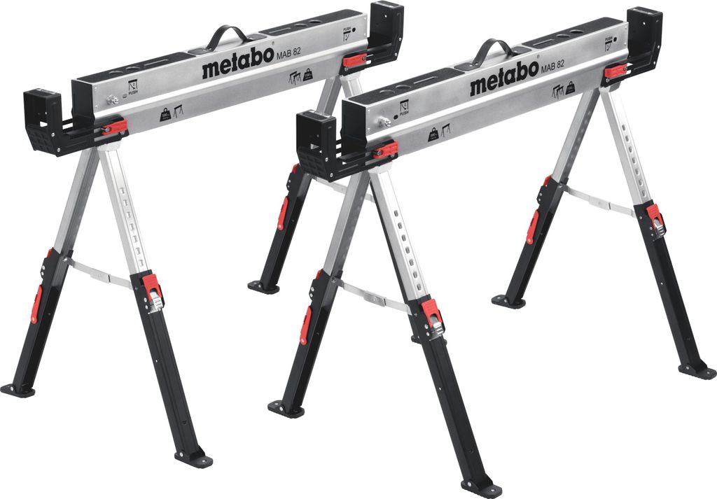 Metabo MAB 82, Échafaudage assisté, acier, 590 kg, noir, Image du produit 