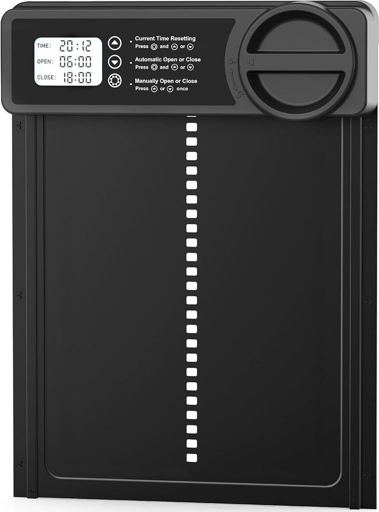 Automatische Hühnertür, Elektrische Hühnerklappe mit Produktbild 