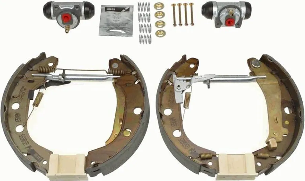 Kit mâchoires de frein TRW GSK1072 qualité OE 7701205520 montage facile