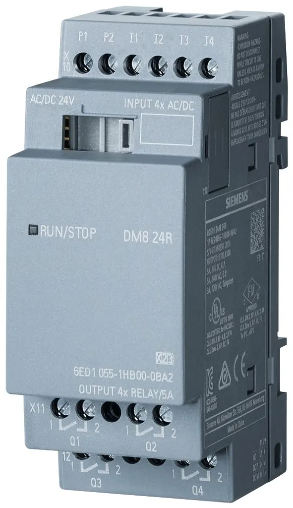 Extension automate Siemens 6ED1055-1HB00-0BA2 pour pilotage industriel