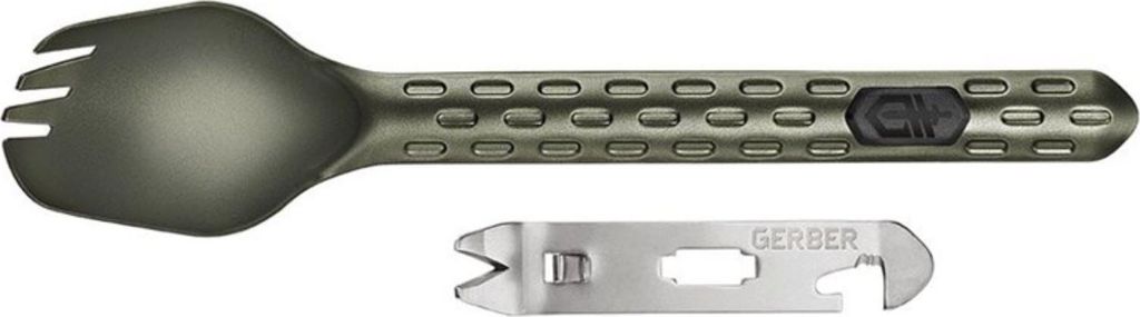 Gerber Mehrzweckgabel mit Mehrzweckset, Devour, Grün, 31-003423