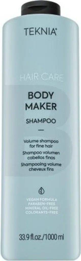 Shampoo Volumizzante Lakmé Teknia Body Maker 1000ml - Addio Capelli Piatti