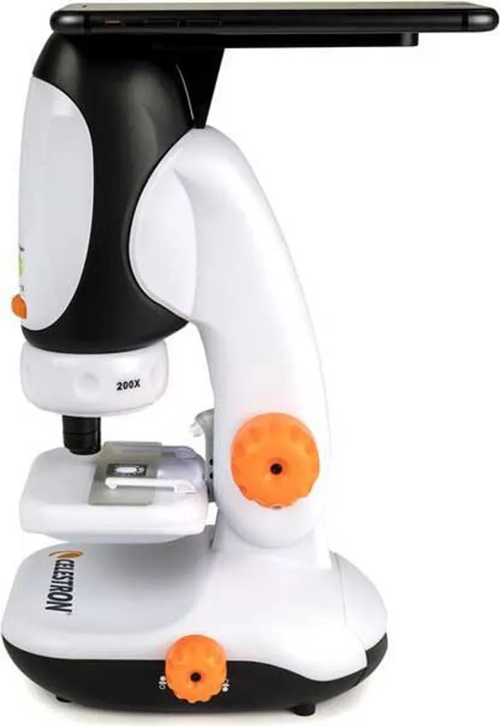 Adaptateur Microscope Smartphone Celestron Transparent avec Prise EU - 6