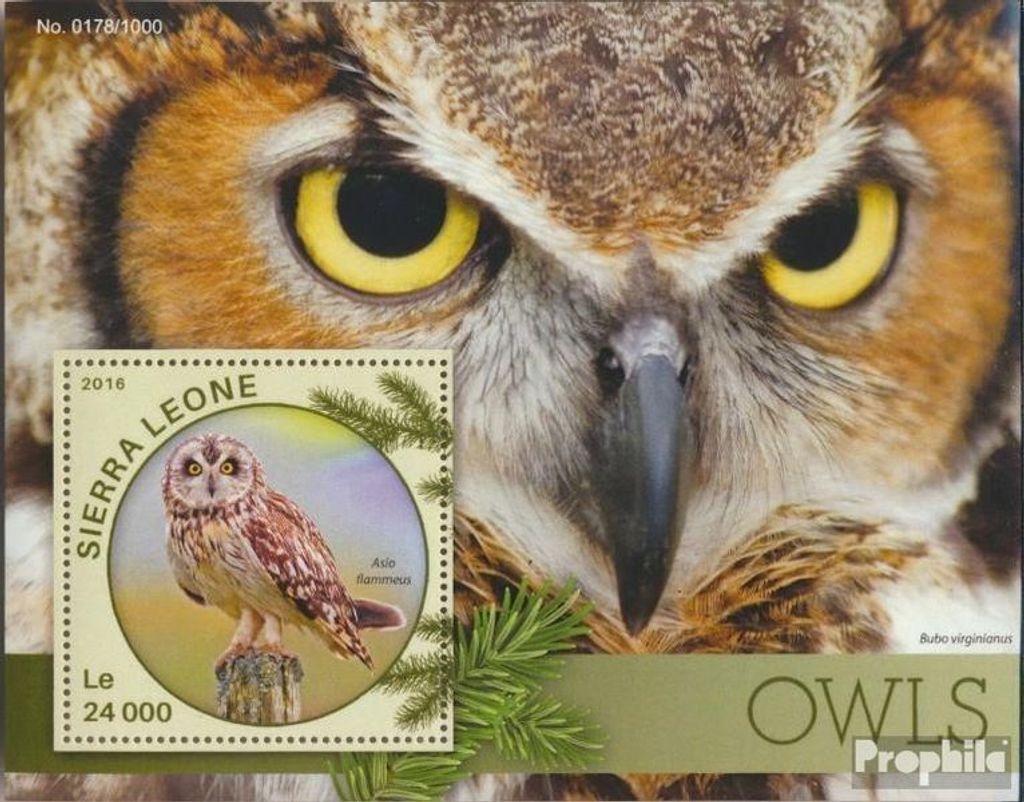 Briefmarken Sierra Leone 2016 Mi Block 903 (kompl. Ausg.) Produktbild 