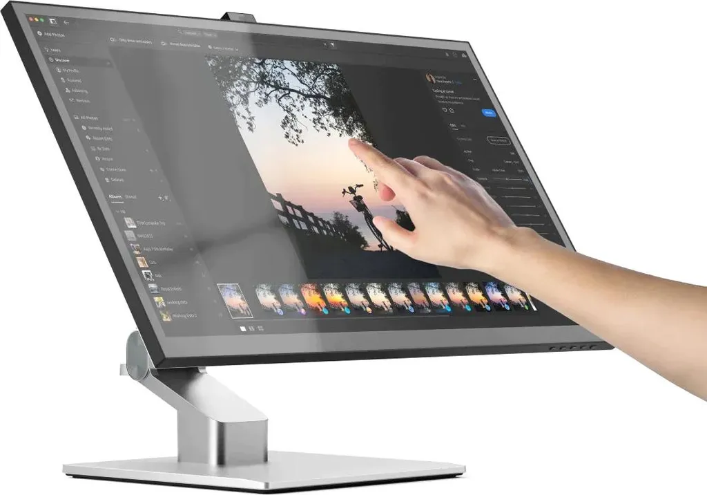 Support de Bureau Ergonomique Alogic Clarity Pro Touch 27 Pivot 360°