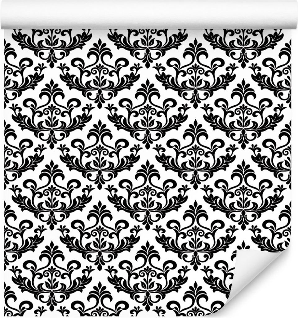 10m VLIES TAPETE Rolle Blätter Pflanzen Ornamente XXL