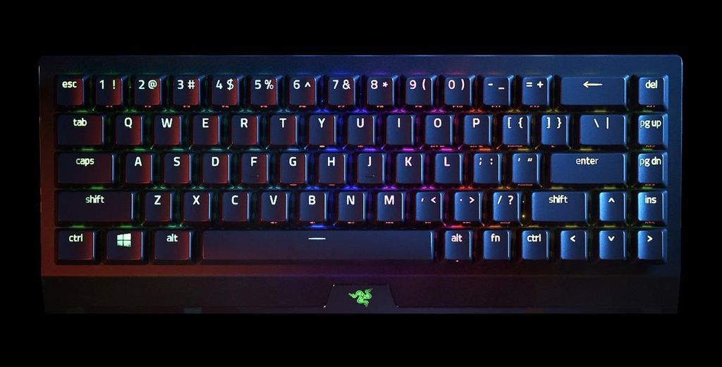 Razer BlackWidow V3 Mini HyperSpeed Clavier USB + RF sans Image du produit 