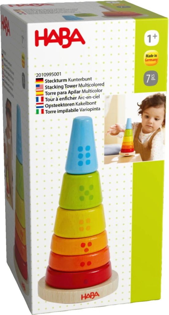 Steckturm Kunterbunt Produktbild 
