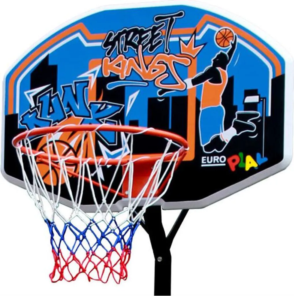 Panier de basket My Hood réglable et robuste avec anneau en acier solide