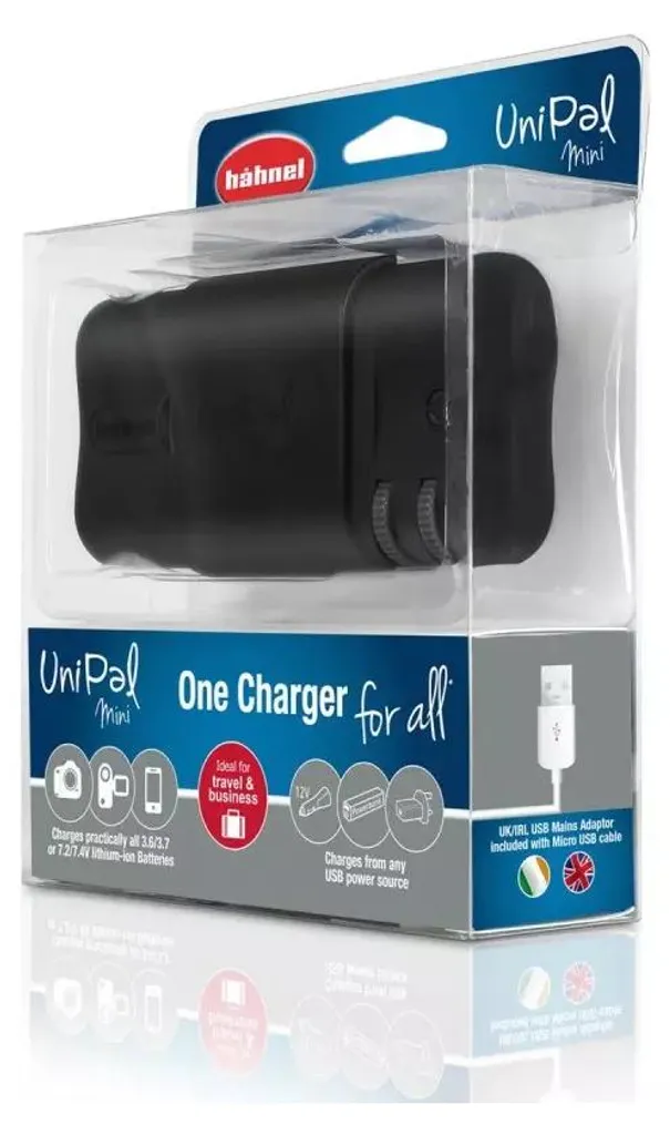 Hähnel UniPal Mini II Chargeur Universel Compact Multi-Voltage - 7