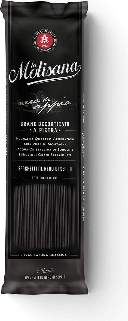 La Molisana Spaghetti al Nero di Seppia 3x 500g Produktbild 