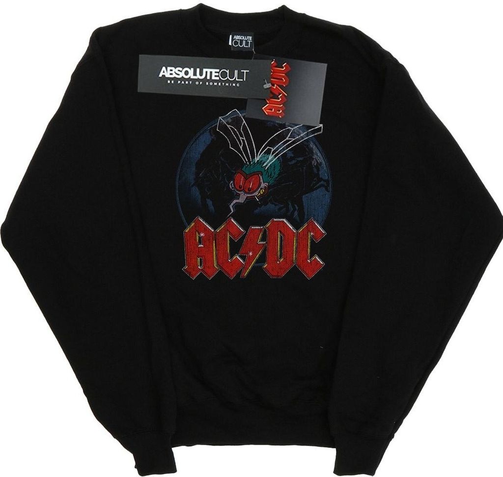 AC/DC - "Fly On The Wall" Sweatshirt für Herren BI4144 (4XL) (Schwarz)