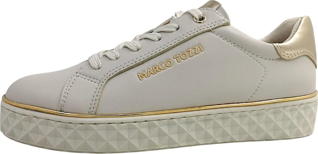MARCO TOZZI Damen Sneaker mit Plateau Sohle und Metallic Produktbild 