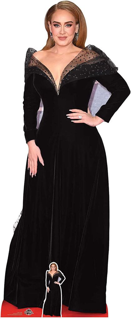 Adele - Black Dress - Pappaufsteller VIP Standy - 72x175 cm Produktbild 
