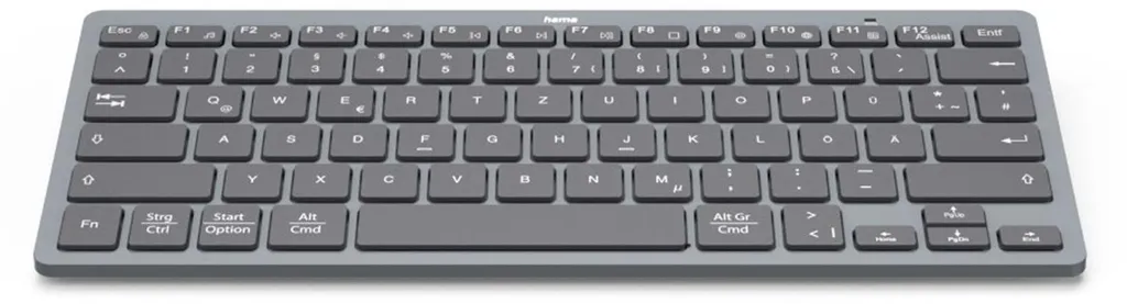 Clavier sans fil Bluetooth Hama Travel 400 compact pour tablettes PC