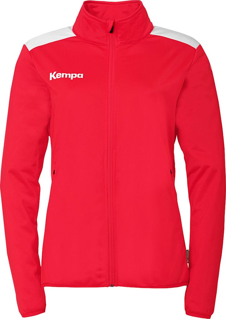 Kempa Trainingsjacke Emotion 27 Poly Jacket Women Unisex 2005126_01 rot/weiß XS