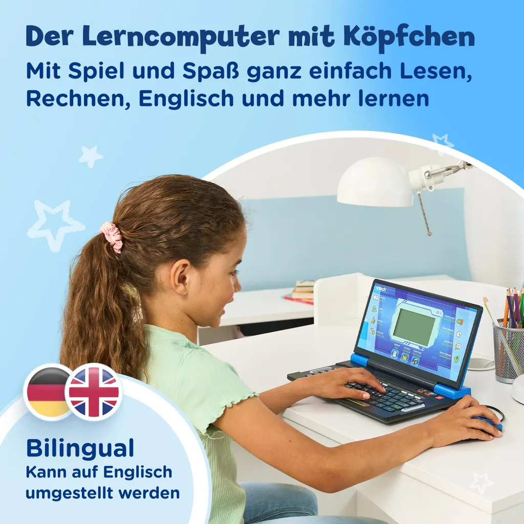 Ordinateur Éducatif V-Tech Explorer Laptop Pro - Jeux Bilingues FR/EN - 8