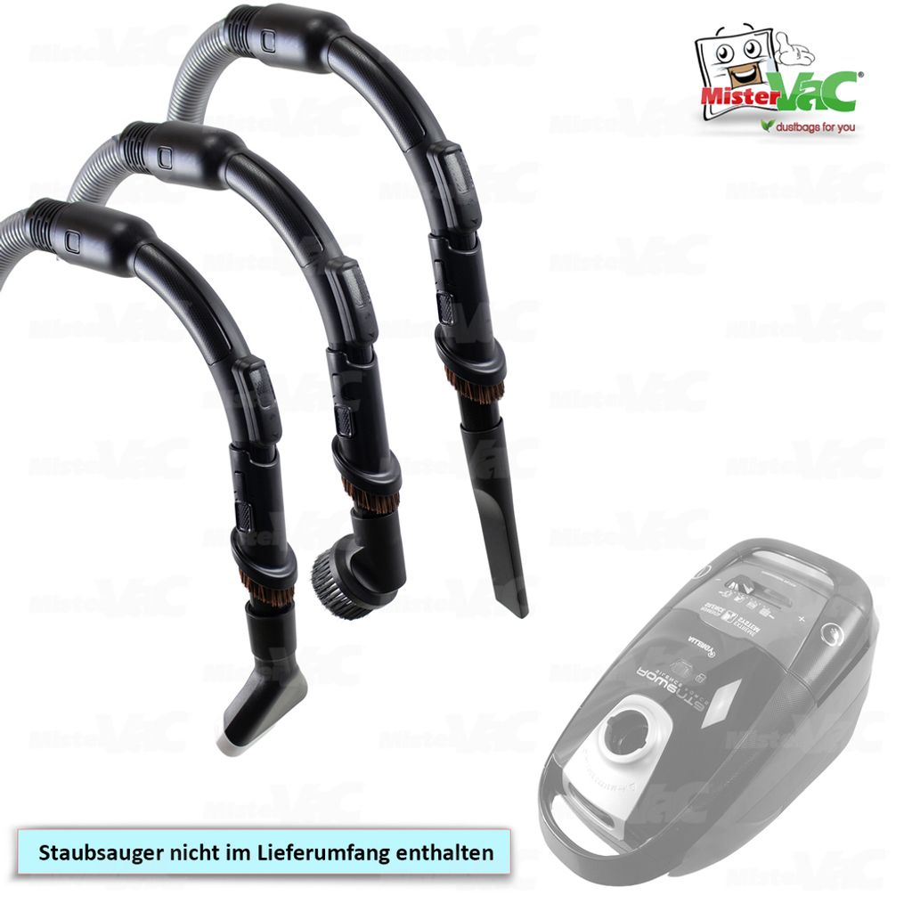 MisterVac Staubsaugerdüse Düsenset kompatibel mit Rowenta RO7755EA