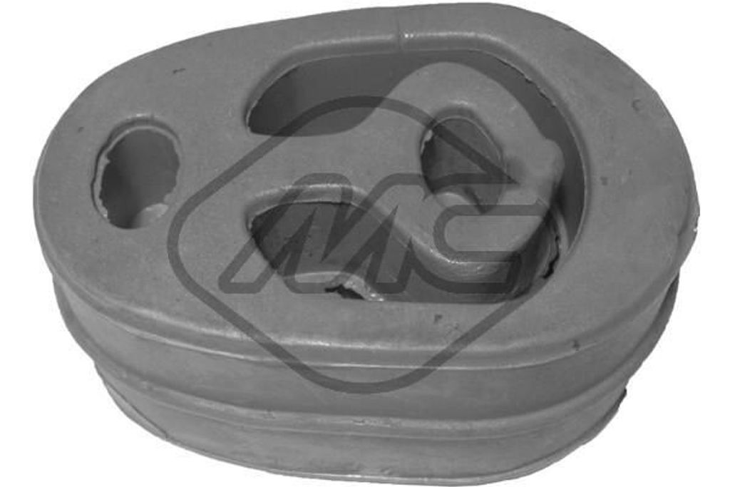 Metalcaucho Haltering Schalldämpfer 02756 für FORD Fiesta Mk4 Schrägheck (JAS, JBS) Silikon 0,145kg